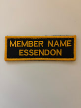 Load image into Gallery viewer, VIC SES - Velcro name patch