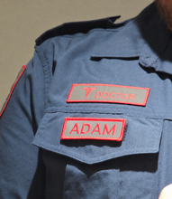 Load image into Gallery viewer, Custom Ambulance Victoria Name Patch | Velcro Embroidered Badge