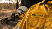 Load image into Gallery viewer, Gold Rural Fire Brigade Name Patch