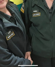 Load image into Gallery viewer, Custom St John Ambulance NZ Name Patch | Velcro Embroidered Badge