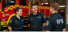 Load image into Gallery viewer, NSW RFS Drill Shirt Name Patch – Custom Velcro Patch