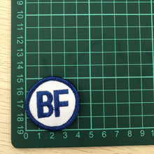 Load image into Gallery viewer, Replica NSW RFS qualification patch, close-up embroidery