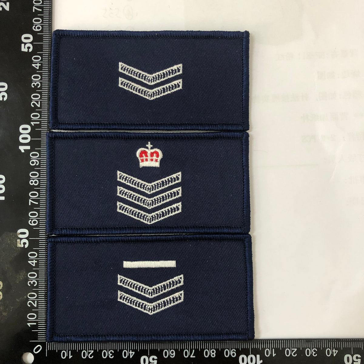 NSWPF Velcro Rank Patches – Global Name Patches