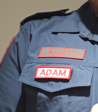 Load image into Gallery viewer, Custom Ambulance Victoria Name Patch | Velcro Embroidered Badge