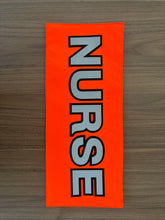 Load image into Gallery viewer, Fluro Back Panel Patch | Custom Velcro Role Identifier (15″ × 6″)
