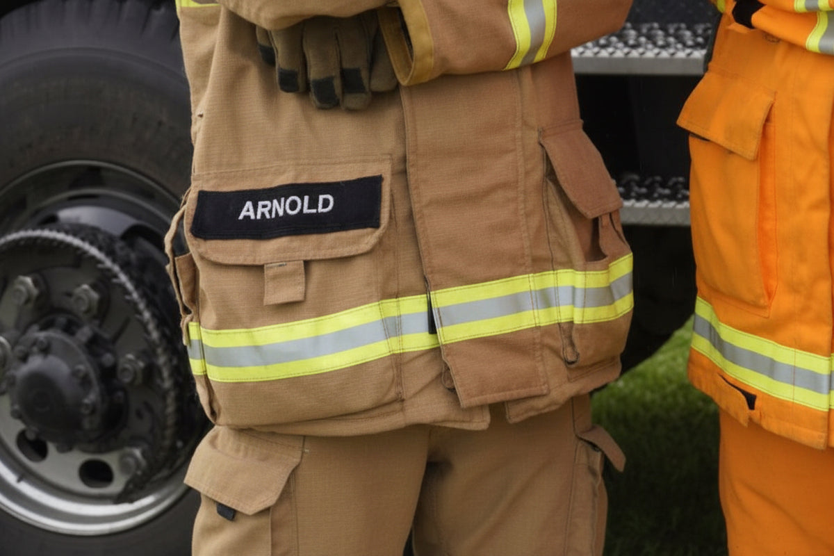 Custom CFA Jacket Name Patch – Velcro Backed | Global Name Patches