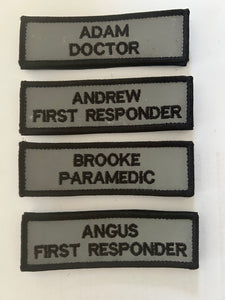 St John Ambulance Victoria Name Patch