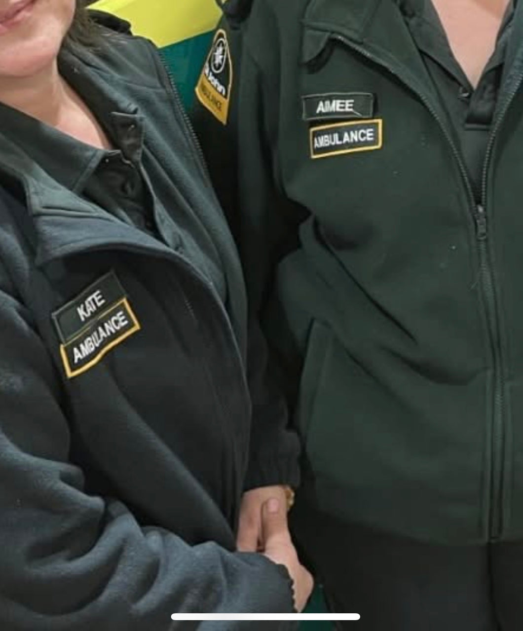 Custom St John Ambulance NZ Name Patch | Velcro Embroidered Badge