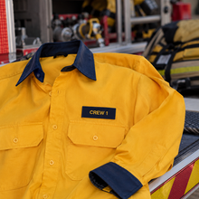 Load image into Gallery viewer, Navy Blue Name Patch – Fire, Rescue &amp; Team Uniforms
