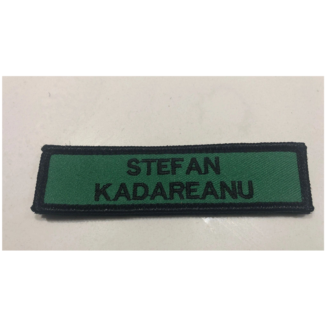 [Bespoke Name Patches For Uniforms & Work Wear Online]-Global Name Patches