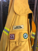 Load image into Gallery viewer, RFS: Yellow background with Navy Blue Text
