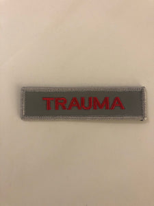 Medical Response packs - Bright Grey/Silver with Red Text